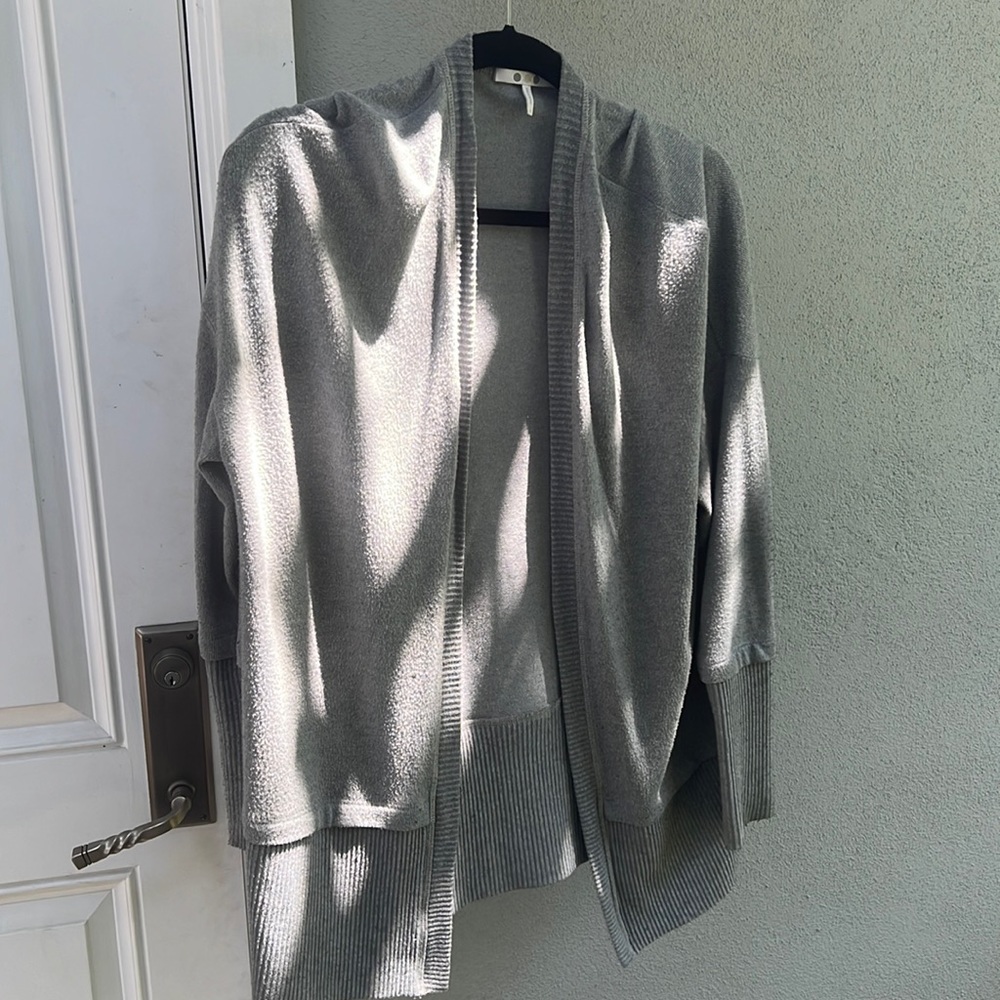 Three Dot brand sweater coat